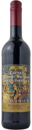 „Castelu“ Cabernet Sauvignon Cules Tarziu Rumänien Hochwertiger Qualitätswein DOCC lieblich-süss 2022